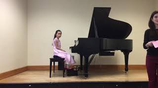 Carolyn Wang (student of Anna Grudskaya) Suzuki Piano Book 1 Recital