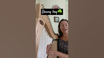 Danny Boy Harp Voice Arpa Canto Traditionalirishmusic Dannyboy Irishsongs Harp Voice 