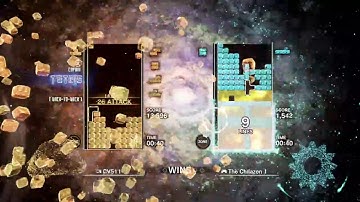 Battling Zone in Zone Battle : Zone Battle - Tetris® Effect: Connected