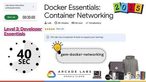 Docker Essentials: Container Networking[2025] || Arcade Lab Solution 2025#qwiklabs#arcade