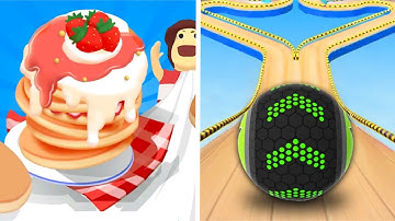 Going Balls in Pancake Run Gameplay Walkthrough Update All Trailers iOS Android Game