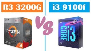 Ryzen 3 3200G Vs i3 9100f (Cpu Battle) Ryzen 3 3200G Vs i3 9100f (Cpu Battle)