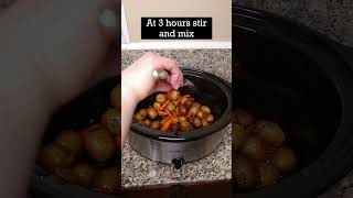 Crockpot Butter Potatoes and Carrots Side Dish Recipe #shorts #crockpotrecipes