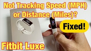 Fitbit Luxe: NOT Tracking MPH or Distance? (Bike/Run/Walk) FIXED! screenshot 5