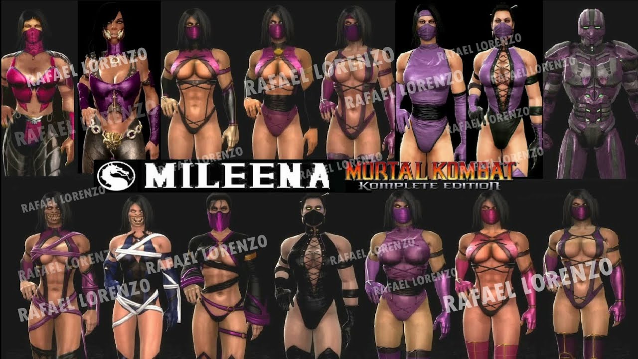 Mortal Kombat MILEENA MK Costume Skin PC Mod MK9 Komplete Edition - YouTube...