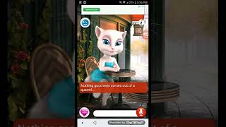 Playing The old Version of Talking Angela