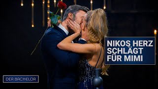 Nikos letzte Rose geht an Mimi | Der Bachelor - Folge 09