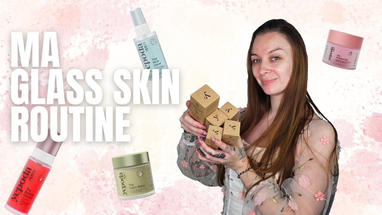 TEST ROUTINE YEPODA : EFFET GLASS SKIN VALIDE ?  |  Wendy MakeUp