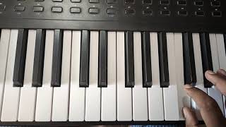 C Major Chord - C E G scale - CDEFGABC