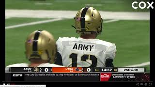 Army vs UTSA Football 2023 Full Game