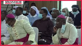 Rais Samia akizungumza  na Baraza la Maskofu Katoliki Tanzania Kurasini Jijini Dar