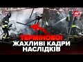 😠РФ ВГАТИЛА по Харкову! РУЇНИ замість будівель. УДАР по ДВОХ районах. ПОЖЕЖА на цивільних об&#39;єктах