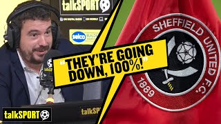 THEYLL FINISH BOTTOM⬇️ Alex Crook says Sheffield Utd have NO CHANCE of Premier League survival ❌