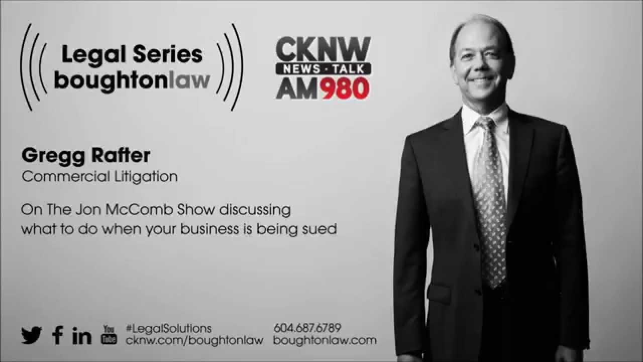 My Business is Being Sued – What do I do?