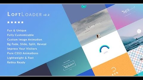 LoftLoader Pro v2.2.2 - Preloader Plugin for WordPress || Free Download || wpStuffy.com