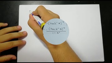 5 5 differentation of inverse hyperbolic function