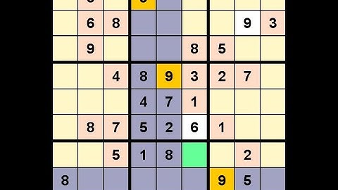 How to Solve Washington Times Sudoku Difficult October 14, 2022