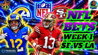 🔥 49ers vs LA Rams Predictions & Best Bets | NFL Week 1 Picks | CHEF D