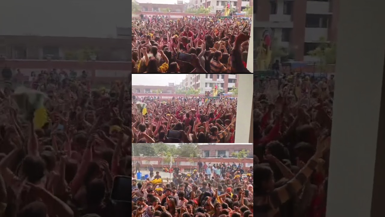 Saraswati Puja visharjan in CUSB 