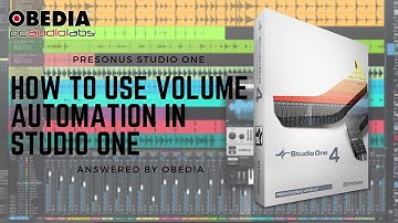 Get started with Studio One: Volume Automation in #PreSonus #StudioOne