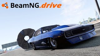 INSANE 3500HP Drag Camaro Vs EVERYONE!!!!!! | BeamNg.drive