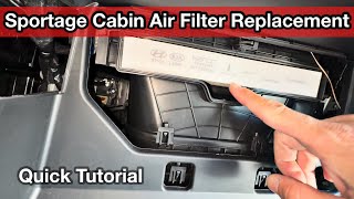 2023 Kia Sportage How to Replace Cabin Air Filter 2024