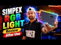 This RGB Light Really Good? 😱 Simpex RGB Light Review After Long Time Use