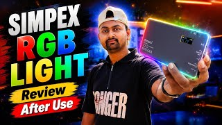 This RGB Light Really Good? 😱 Simpex RGB Light Review After Long Time Use