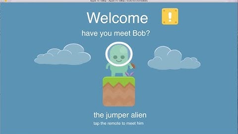 tvOS Game Tutorial (Intro)