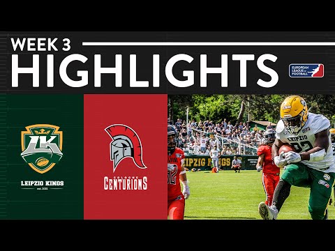 Leipzig Kings Vs Cologne Centurions Week 3 | Game Highlights | European League of Football 2021