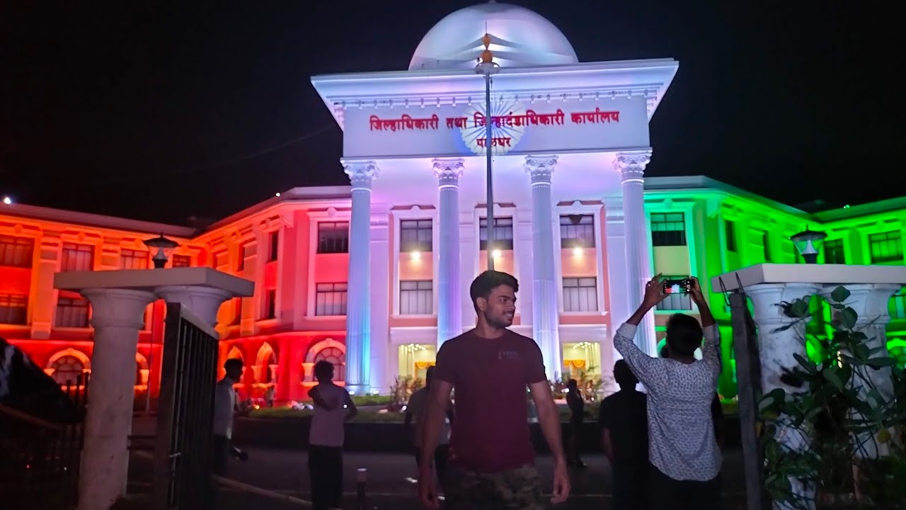Palghar Collectoroffice.. Independence day 