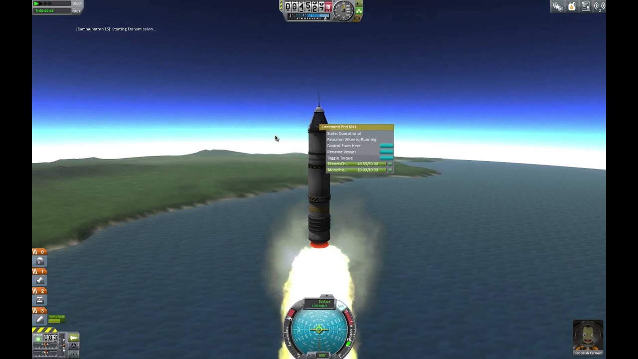 kerbal space program 0.90.0 - серия - 2. первая с озвучкой - YouTube