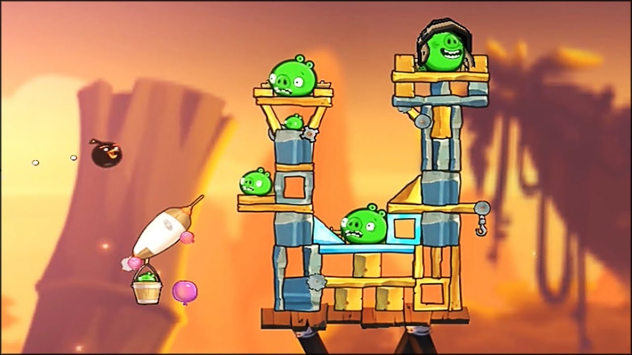 Angry Birds 2 - Level 133 (Greasy Swamp)