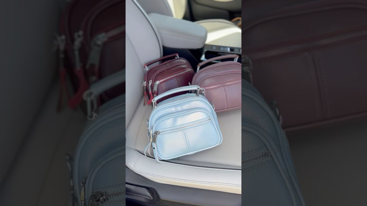 Клатч крос-боді з натуральної шкіри 9086