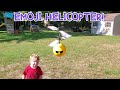 😎 Emoji Helicopter! Cool Shades Emoji fun with Harrison! 😎