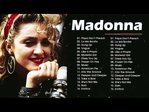 The Best Of Madonna Songs 2022 💕 Madonna Greatest Hits Full Album 💕 La Isla Bonita, Hung Up, ...