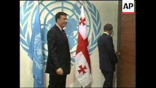 UN chief holds bilats with various leaders
