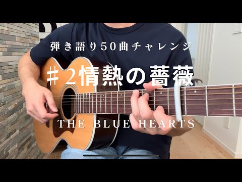 情熱の薔薇/THE BLUE HEARTS/ギター弾き語り【cover】