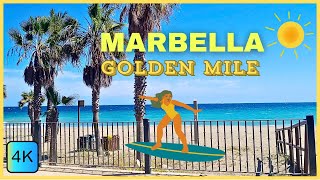 Golden Mile  Corocoro to Puente Romano Resort Marbella Walking Tour