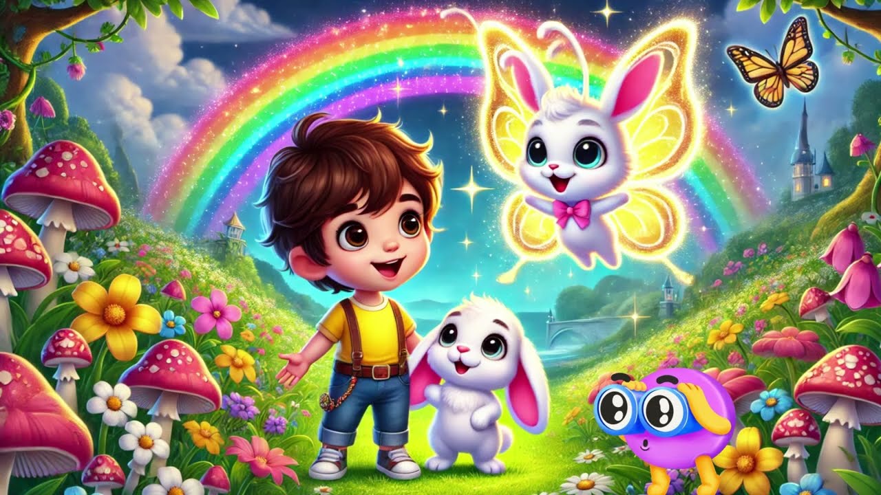 🎵 Cele 5 Simțuri – Cântec Educativ Animat pentru Copii 👀👂👃👅✋ | Învățăm cu Iepurașul!  