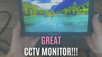WIMAXIT Portable Security Monitor Review: Great CCTV Monitor For The Price
