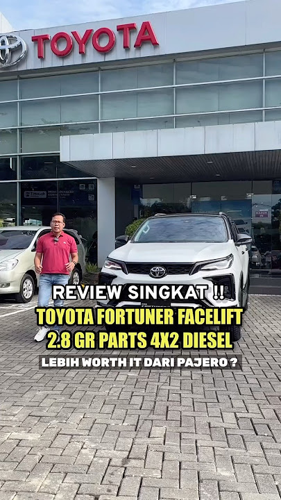 Review TOYOTA NEW FORTUNER FACELIFT 2.8 VRZ GR PARTS 2025 || LEBIH WORTH IT DARI PAJERO SPORT ??