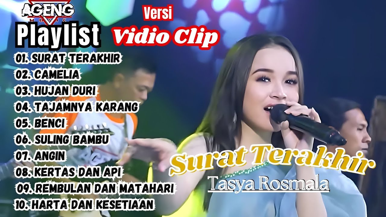 Surat Terakhir - Tasya Rosmala full Album || OM ADELLA FULL ALBUM TERBARU Versi Vidio Clip