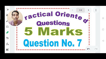 Accountancy Practical Oriented Question No. 7|| Marks 5||Section E|| PUC 2nd Year