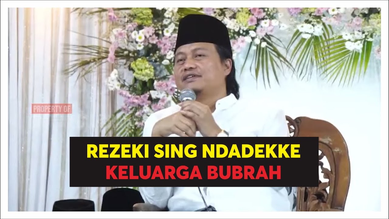 🔴 [LIVE] REZEKI AKEHE KOYO OPO, NAK GAK ONO BAROKAHE, REZEKI ORA ISO NEKAKKE MARANG KATENTREMAN