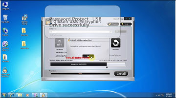 Password Protect USB Drive with USB Stick Encryption