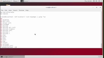 change system keyboard keymap layout in Centos 7