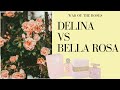 DELINA VS BELLA ROSA | WAR OF THE ROSES | delina perfume dupes, designer perfume for cheap