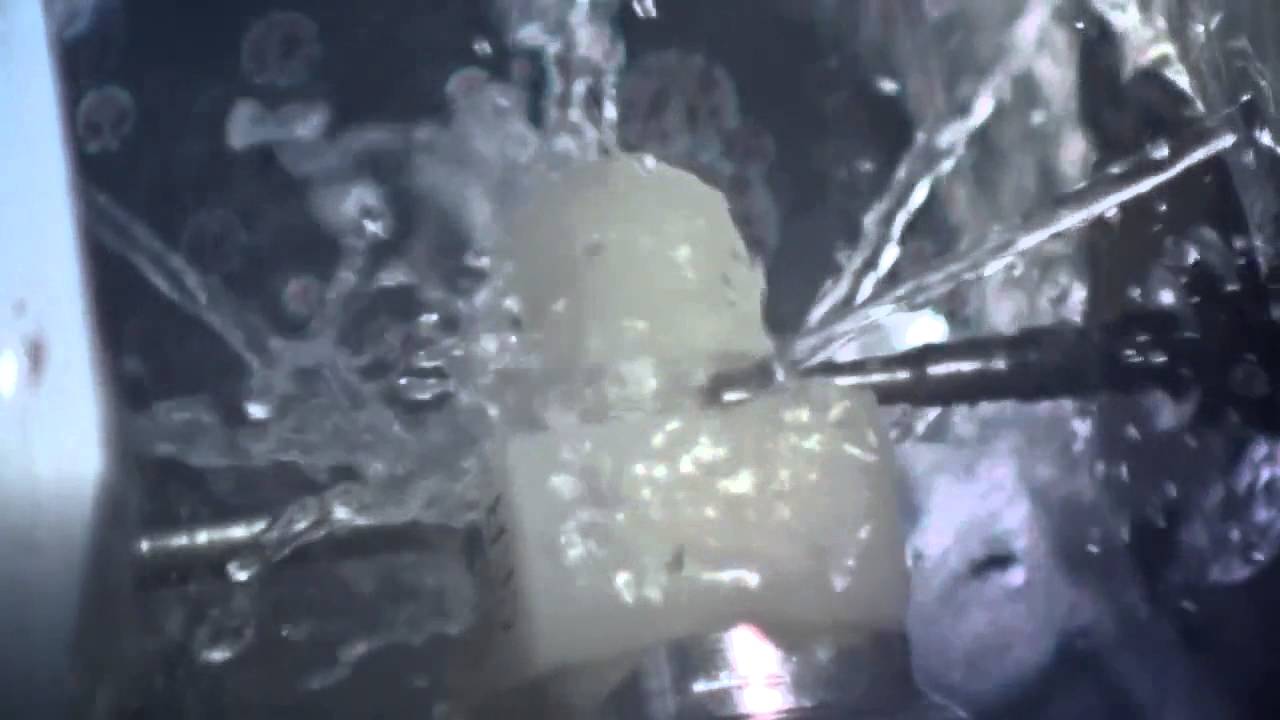 Milling a Crown in Slow Motion Digital Dentistry YouTube