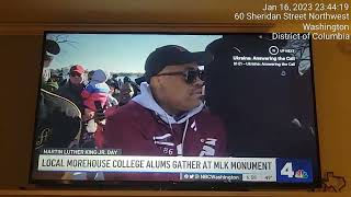 Morehouse DC Chapter sings Dear Ole Morehouse 1.16.2023